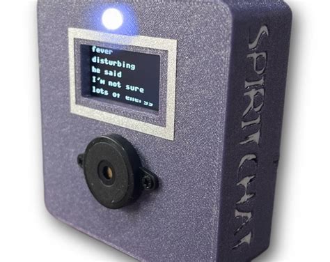 Spirit Chat Mini Ghost Paranormal Communication Words ITC Device ...