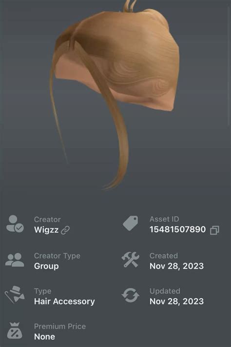 Blonde Slick Back Bun Hair Code Roblox Blonde Bun Bun Hairstyles Slicked Back