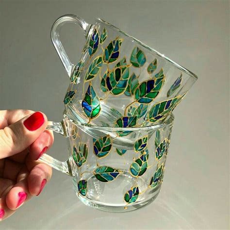 Painting Glass Jars Glass Painting Patterns Glass Painting Designs