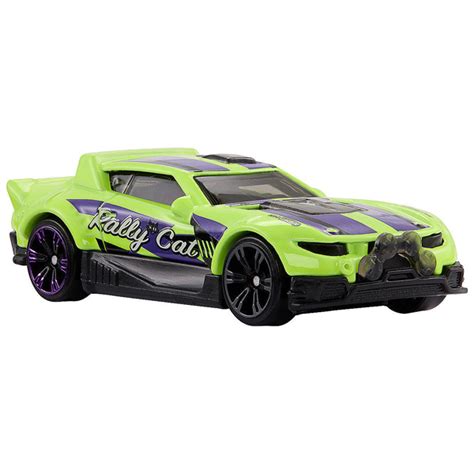Đồ Chơi Siêu Xe Neon Speeders Hot Wheels HLH79 HLH72 RALLY CAT