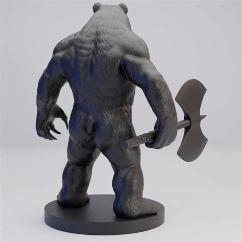 Hot Goblin ウェアベア ミニチュア ホットゴブリン 獣人フィギュア