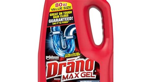 Drano Max Gel Drain Clog Remover And Cleaner For Shower Or Sink Drains