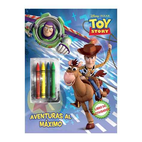 Libro Para Colorear Pgs Con Accesorios Toy Story Grupo Bestway