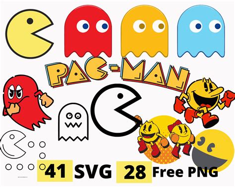 Pacman SVG Bundle Pacman SVG For Cricut Cut File Cricut Etsy UK