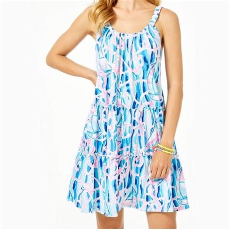 Lilly Pulitzer Dresses Lilly Pulitzer Loro Swing Dress In Real