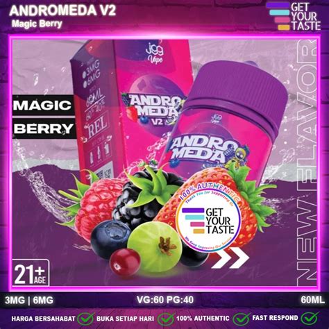 Jual Liquid Andromeda V Magic Berry Ml By J Vape X Never Too