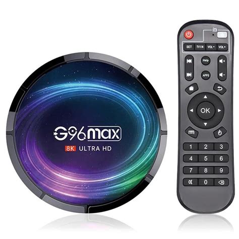Смарт-приставка для телевизора G96 Max X4 4/64ГБ 8K UltraHD – фото ...