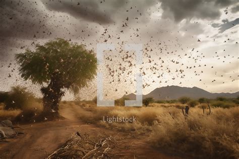 A plague of locusts — Photo — Lightstock