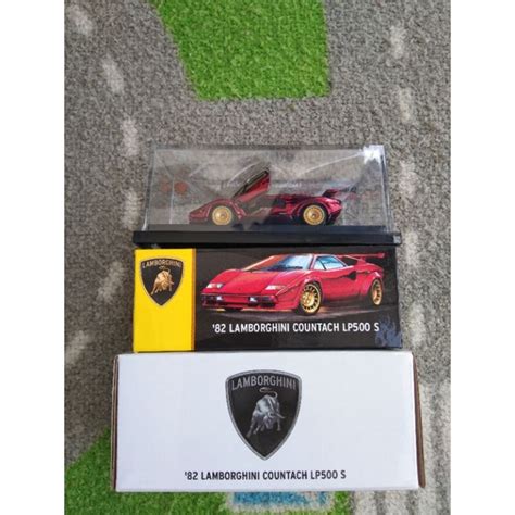 Hot Wheels Rlc Lamborghini Countach Lp S Red Shopee Malaysia