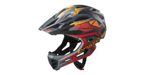 Cratoni C Maniac Pro Black Red Orange Matt Nevix Cz