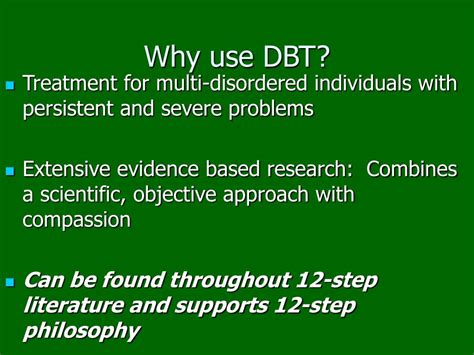 Ppt Dbt Meets The Twelve Steps Powerpoint Presentation Free Download