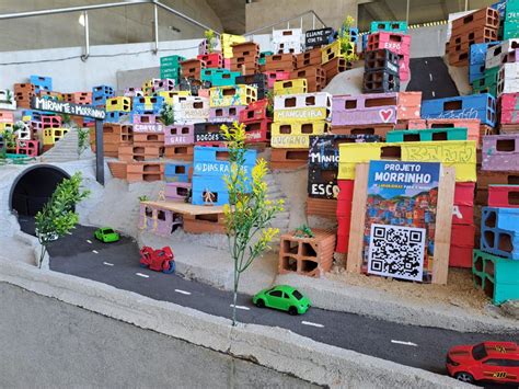 Cidade Das Artes Recebe Maquete Do Projeto Morrinho Que Tem A Favela