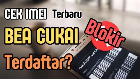 Cara Cek Imei Semua Hp Dan Cek Imei Terdaftar Atau Tidak Selain Situs