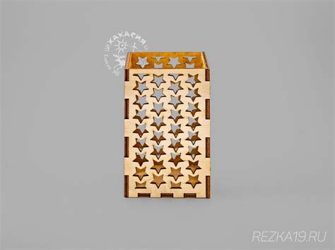 Карандашница из фанеры "Звёзды" купить в Абакане | Карандашницы из ...