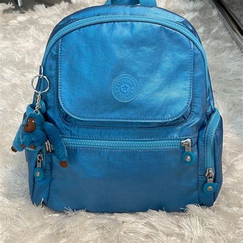 Kipling Women S Blue Bag Depop