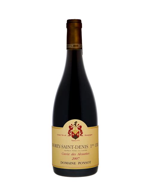 Ponsot Morey Saint Denis Cuvee Des Alouettes Er Cru The Oaks