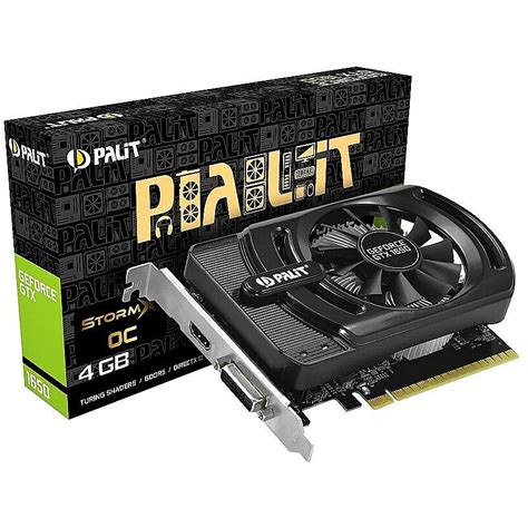 Palit GeForce GTX 1050 Ti, 4GB, GDDR5, StormX (NE5105T018G1F)