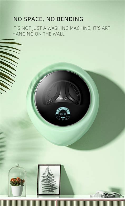Настенная стиральная машина с сушкой MiniJ All-in-one Wall-Mounted 2.5 ...