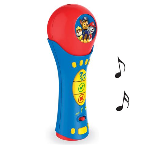Kids Learn And Play Musical Paw Patrol Toy Microphone Collections Etc