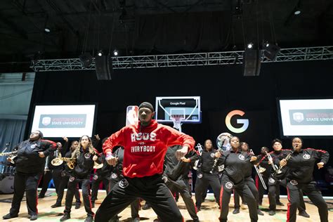 2024 Nba All Star Hbcu Classic Wssu Red Sea Of Sound