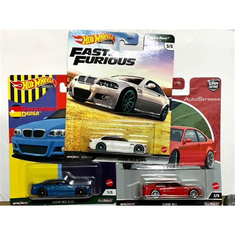 風火輪 Hot wheels BMW E46 M3 德國車 蝦皮購物