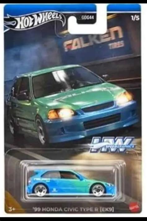 Hot Wheels Honda Civic Ek Falken Hobbies Toys Toys Games On Carousell