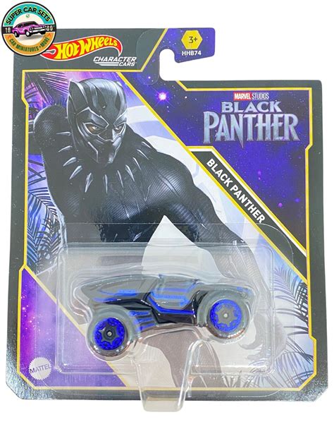 Black Panther Marvel Hot Wheels Character Cars Etsy