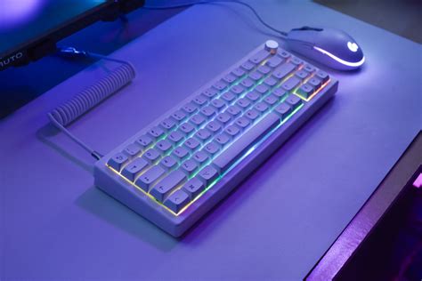 Custom Modded Mechanical Keyboard Gmk Lubed Switches Thocky Hot Swap Rgb Apple Themed