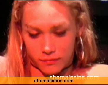 Slim Blond Shemale Posing Nude Jerking Cock Photo 1 AShemaletube