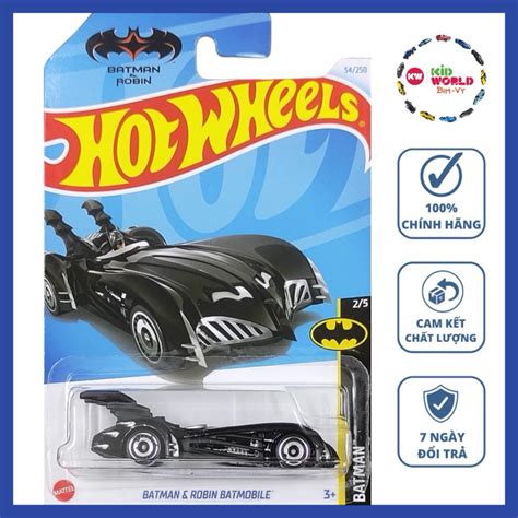 Xe M H Nh Hot Wheels Basic Batman Robin Batmobile Hry Shopee Vi T Nam