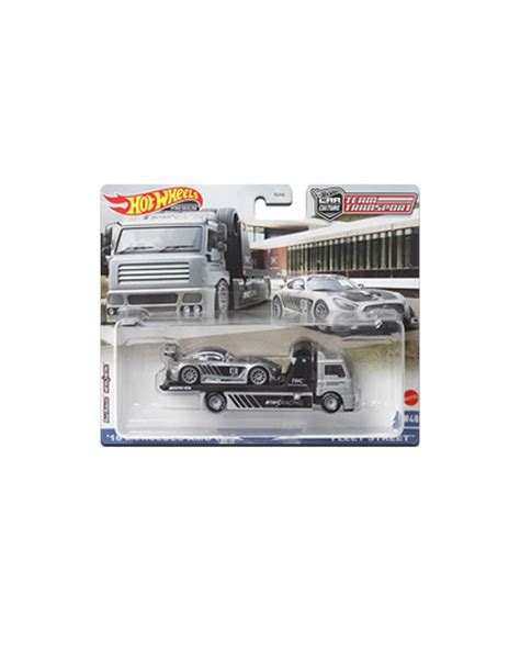 Hot Wheels Exclusive Team Transport Set Flf S Mercedes Premium Araba Hot Wheels