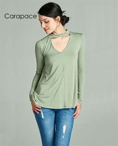 Pin By Carapace On Carapace Tunic Tops Long Sleeve Blouse Fashion