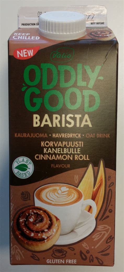 Oddlygood Barista Kaurajuoma Korvapuusti - Valio - 0,75 l