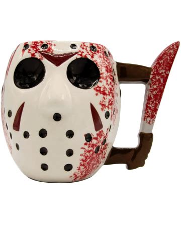 Freitag Der Jason S Maske D Tasse Jason Voorhees Merch Horror