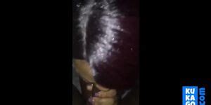 Amateur Ebony Babe Sloppy Big Black Cock Blowjob Tnaflix