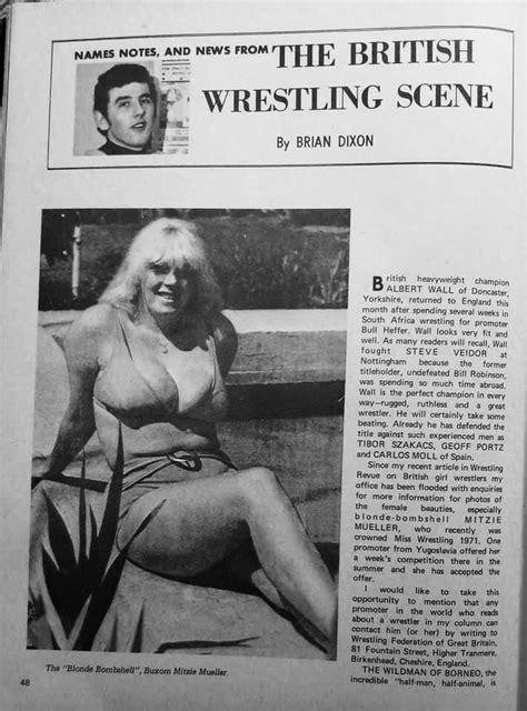 1971 April Wrestling Revue Magazine British Wrestling Wrestling