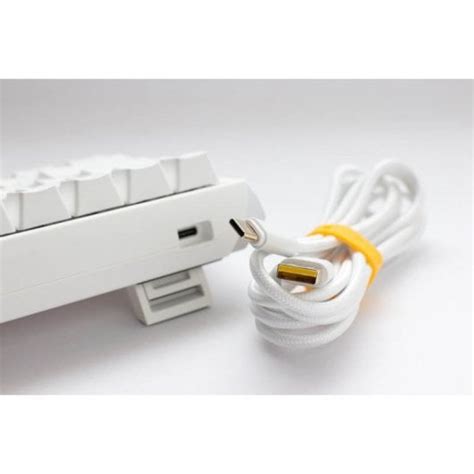 Ducky One Classic Tkl Pure White Hot Swappable Mx Red Rgb Pbt Teclado Mec Nico Pccomponentes