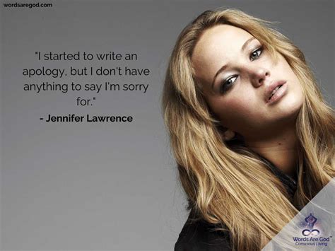 Jennifer Lawrence Quote On Body Image