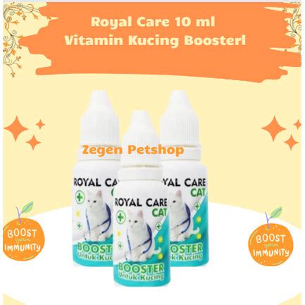 Jual Royal Care Vitamin Imun Booster Kucing 10 ML Jakarta Barat