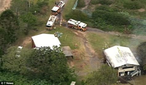 Sex Offenders Unit Destroyed After A Fire Breaks Out In Brisbane Prison Daily Mail Online