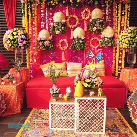 Haldi Decoration Ideas For Your Home Haldi Ceremony