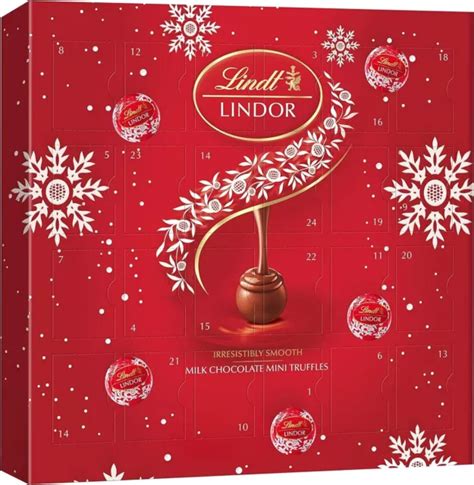 LINDT LINDOR MILK Chocolate Christmas Advent Calendar 2023 with Work Desk Stand £6.93 - PicClick UK