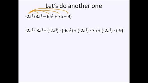 Multiplying Monomials And Polynomials