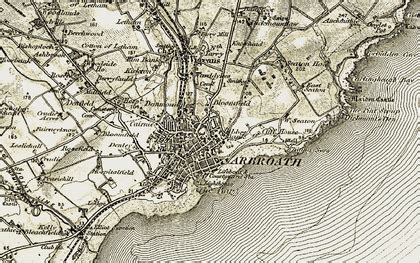 arbroath  maps books memories francis frith