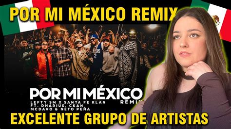 Reacci N A Por Mi M Xico Remix Lefty Sm Santa Fe Klan Dharius C