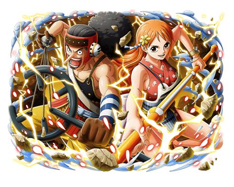 Usopp And Nami By Bodskih On Deviantart