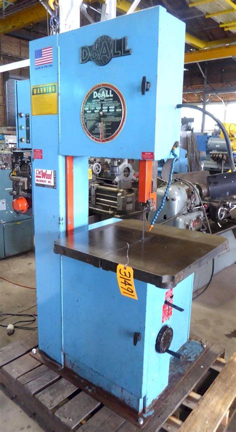 Doall Tf Saws Band Vertical Machine Hub