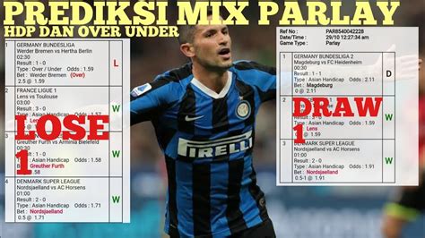 Prediksi Mix Parlay Malam Ini Prediksi Bola Hari Ini Prediksi Bola