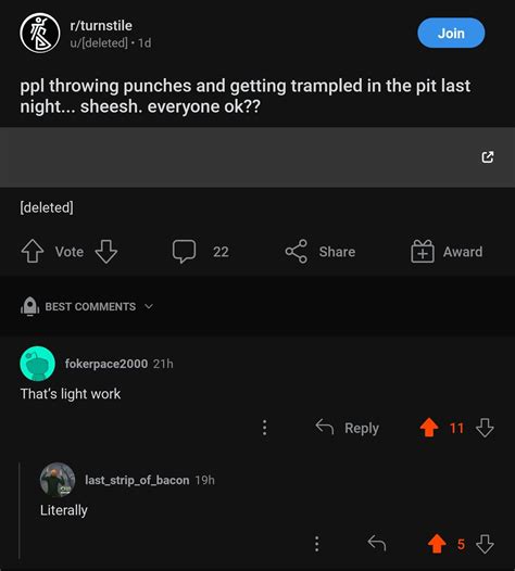 They deleted it lmao. : r/Hardcore