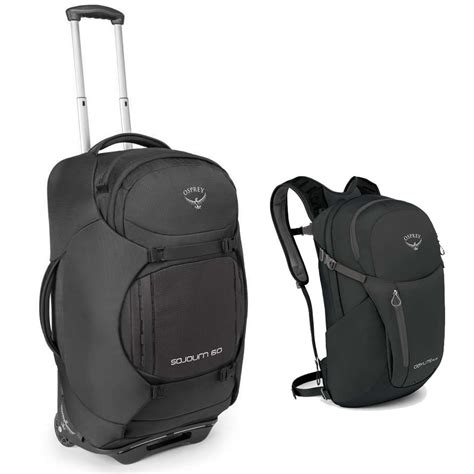 Osprey Sojourn 80 Wheeled Backpack & Daylite Daypack